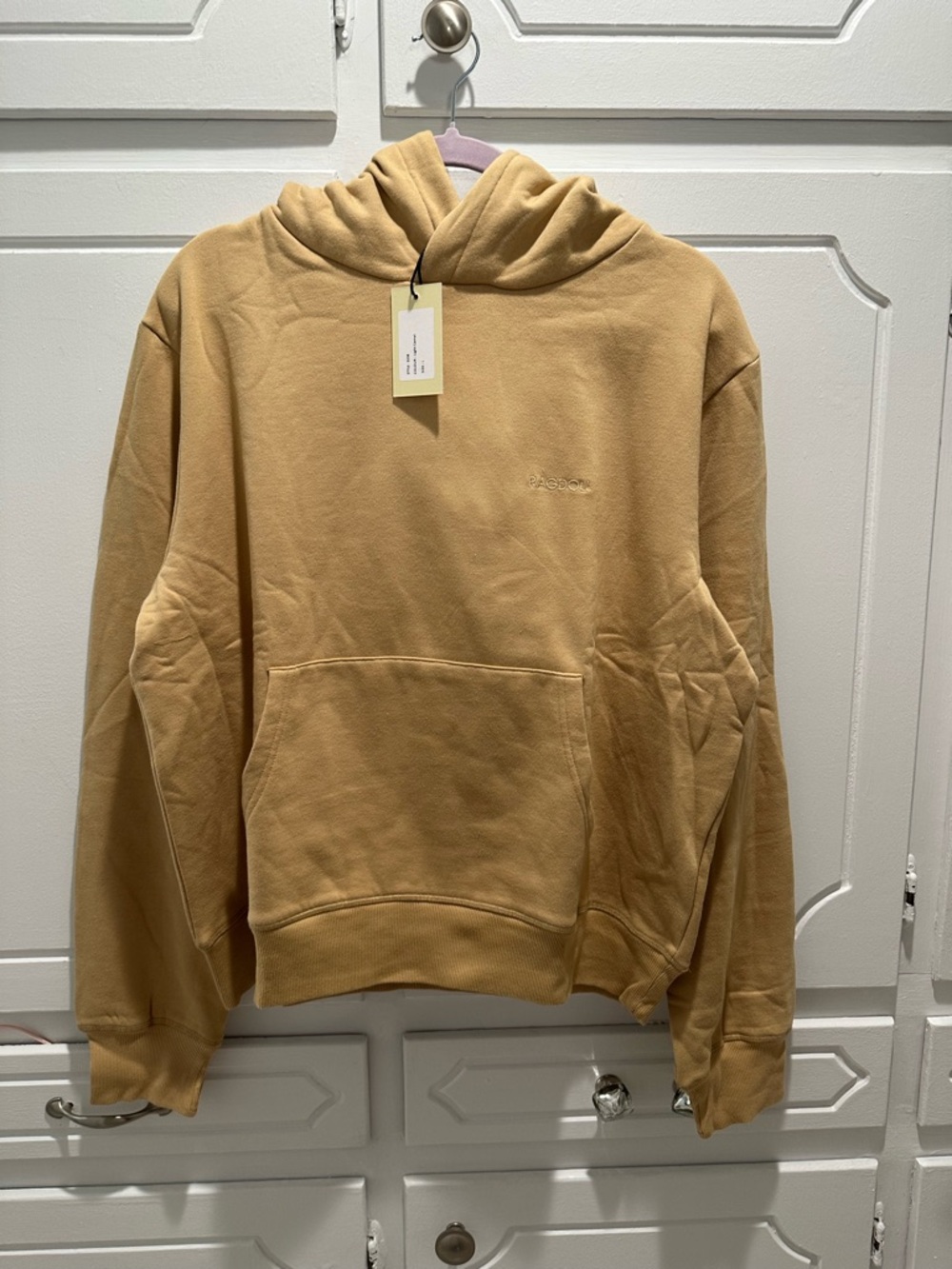 RAGDOLL LA SUPER HOODED SWEATSHIRT - COLOR CAMEL
